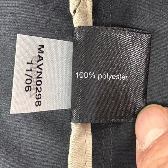 The limited navy blue trench coat jacket size L - Picture 13 of 13